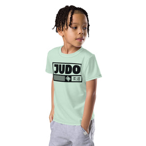 Dynamic Movement: Boy's Short Sleeve Judo Rash Guard - Surf Crest Alt Boys Exclusive Judo Kids Rash Guard Short Sleeve