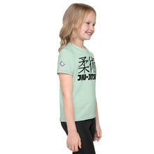 Dynamic Movement: Girl's Short Sleeve Classic Jiu-Jitsu Rash Guard - Surf Crest Alt Exclusive Girls Jiu-Jitsu Kids Rash Guard Short Sleeve