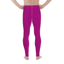 Effortless Active Style: Solid Color Leggings for Him - Vivid Purple Exclusive Leggings Mens Pants Solid Color trousers