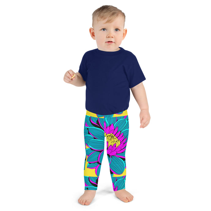 Elevate Your Boy's Active Style with Pop Art Inspired Yoga Pants 001 Boys Dahlia Exclusive Leggings