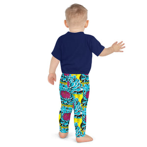 Elevate Your Boy's Active Style with Pop Art Inspired Yoga Pants 002 Boys Dahlia Exclusive Leggings