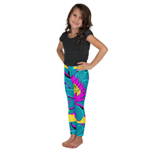 Elevate Your Girl's Active Style with Pop Art Inspired Yoga Pants 001 Dahlia Exclusive Girls Leggings
