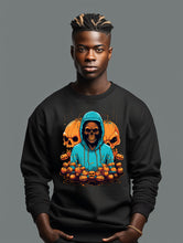 Embrace the Eerie with Halloween Skeleton Man Sweatshirts 001 Autumn wardrobe Chic Halloween looks Cozy comfort Eerie style Exclusive Fall fashion trends Fashion for spooky season Halloween Halloween apparel Halloween fashion Halloween party wear Halloween wardrobe Haunting designs Haunting elegance Macabre aesthetics Mystical fashion Seasonal attire Skeleton-themed sweatshirts Spooky outfits Statement sweatshirts Trendy apparel Versatile clothing