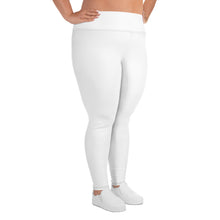 Empower Your Curves: Women's Plus Size Workout Leggings - Snow Exclusive Leggings Plus Size Solid Color Tights Womens