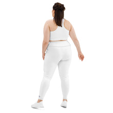 Empower Your Curves: Women's Plus Size Workout Leggings - Snow