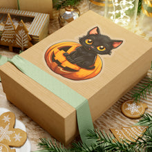 Get Creepy with Black Cat and Pumpkin Stickers for Halloween - Soldier Complex