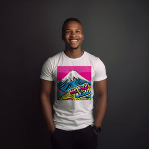 Get Noticed with Mt Fuji Pop Art Men's T-Shirts - Stand Out in Style 002 - Soldier Complex