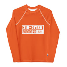 Girls Brazilian Jiu-Jitsu Compression Shirt – Long Sleeve Rash Guard - Flamingo