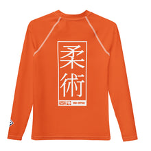 Girls Brazilian Jiu-Jitsu Compression Shirt – Long Sleeve Rash Guard - Flamingo