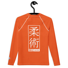 Girls Brazilian Jiu-Jitsu Compression Shirt – Long Sleeve Rash Guard - Flamingo