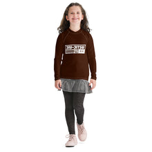 Girls Long Sleeve BJJ Compression Rash Guard – Martial Arts Training Gear - Chocolate