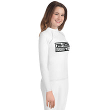 Girls Long Sleeve Compression Rash Guard – Brazilian Jiu-Jitsu Apparel - Snow
