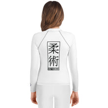 Girls Long Sleeve Compression Rash Guard – Brazilian Jiu-Jitsu Apparel - Snow