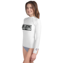 Girls Long Sleeve Compression Rash Guard – Brazilian Jiu-Jitsu Apparel - Snow