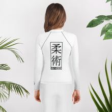 Girls Long Sleeve Compression Rash Guard – Brazilian Jiu-Jitsu Apparel - Snow