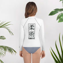Girls Long Sleeve Compression Rash Guard – Brazilian Jiu-Jitsu Apparel - Snow