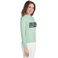 Girls Long Sleeve Jiu-Jitsu Rash Guard – Premium No-Gi Compression Shirt - Surf Crest Alt