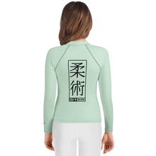 Girls Long Sleeve Jiu-Jitsu Rash Guard – Premium No-Gi Compression Shirt - Surf Crest Alt