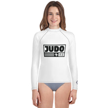 Girls Long Sleeve Judo Training Shirt – Youth Compression Rash Guard - Snow Exclusive Girls Judo Long Sleeve Rash Guard Youth