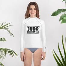 Girls Long Sleeve Judo Training Shirt – Youth Compression Rash Guard - Snow Exclusive Girls Judo Long Sleeve Rash Guard Youth