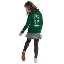 Girls Long Sleeve MMA & BJJ Rash Guard – Premium Compression Shirt - Sherwood Forest