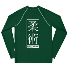 Girls Long Sleeve MMA & BJJ Rash Guard – Premium Compression Shirt - Sherwood Forest