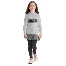 Girls Long Sleeve Rash Guard for Brazilian Jiu-Jitsu, MMA & Wrestling - Smoke