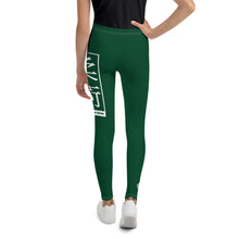 Girls Youth Grappling Leggings – Comfortable Jiu-Jitsu Yoga Pants - Sherwood Forest