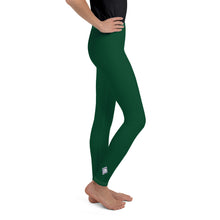 Girls Youth Grappling Leggings – Comfortable Jiu-Jitsu Yoga Pants - Sherwood Forest