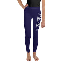 Girls Youth Jiu-Jitsu Yoga Pants – Durable and Comfortable Fit - Midnight Blue