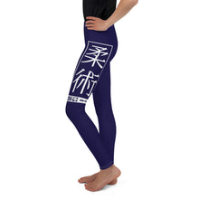 Girls Youth Jiu-Jitsu Yoga Pants – Durable and Comfortable Fit - Midnight Blue