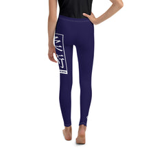 Girls Youth Jiu-Jitsu Yoga Pants – Durable and Comfortable Fit - Midnight Blue