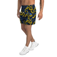 Golden Strides: Men's Mile After Mile - Golden Chains 002 Exclusive Mens Running Shorts