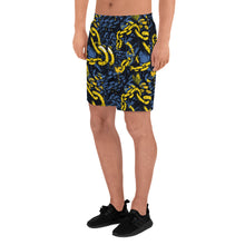 Golden Strides: Men's Mile After Mile - Golden Chains 002 Exclusive Mens Running Shorts