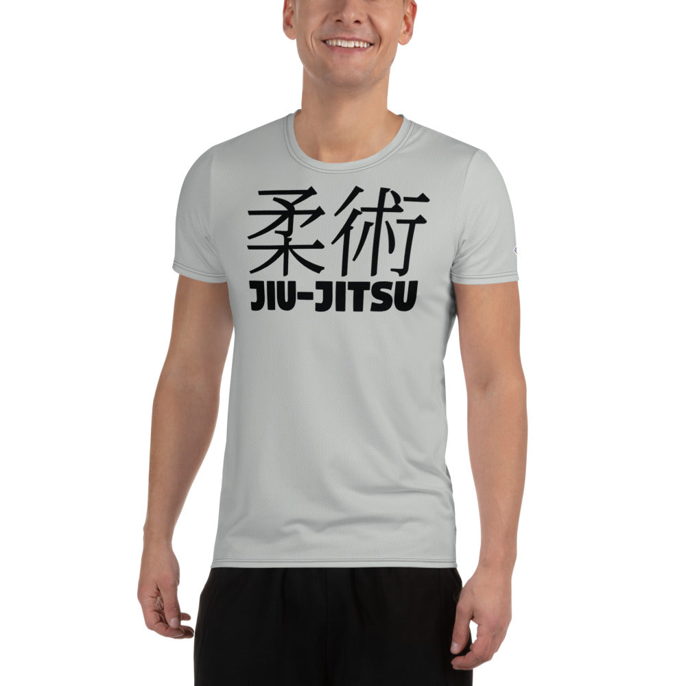 High-Performance Men's Jiu-Jitsu Rash Guard - Short Sleeve Edition - Smoke