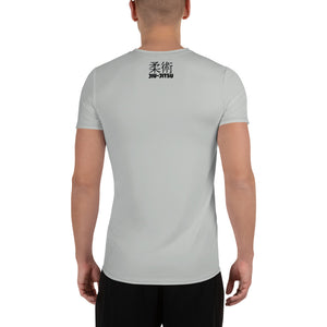 High-Performance Men's Jiu-Jitsu Rash Guard - Short Sleeve Edition - Smoke