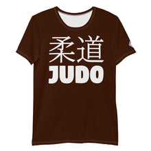 High-Performance Men's Judo Rash Guard - Short Sleeve Edition - Chocolate