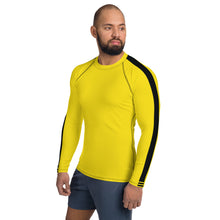 Iconic Tribute: Men's Bruce Lee Game of Death Inspired Rash Guard and Leggings Set