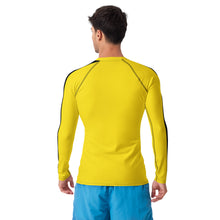 Iconic Tribute: Men's Bruce Lee Game of Death Inspired Rash Guard and Leggings Set