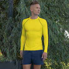 Iconic Tribute: Men's Bruce Lee Game of Death Inspired Rash Guard and Leggings Set