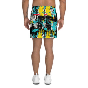 Island Runner: Men's Mile After Mile - Tropical Thunder 001 Exclusive Mens Running Shorts