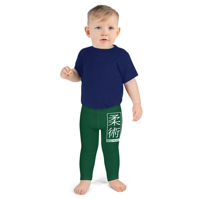 Kid's Boys Jiu-Jitsu Athletic Leggings 008 - Sherwood Forest Boys Exclusive Jiu-Jitsu Kids Leggings