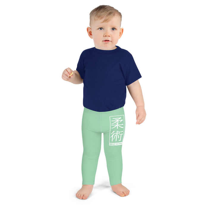 Kid's Boys Jiu-Jitsu Athletic Leggings 010 - Vista Blue Boys Exclusive Jiu-Jitsu Kids Leggings