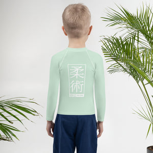 Kid's Boys Long Sleeve BJJ Rash Guard Jiu-Jitsu 011 - Surf Crest Boys Exclusive Jiu-Jitsu Kids Long Sleeve Rash Guard