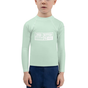 Kid's Boys Long Sleeve BJJ Rash Guard Jiu-Jitsu 011 - Surf Crest Boys Exclusive Jiu-Jitsu Kids Long Sleeve Rash Guard