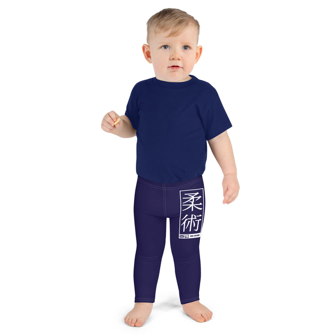 Kid's Boys Jiu-Jitsu Athletic Leggings 002 Midnight Blue Boys Exclusive Jiu-Jitsu Kids Leggings