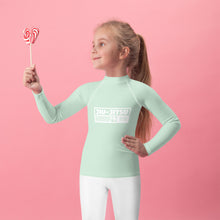 Kid's Girls Long Sleeve BJJ Rash Guard Jiu-Jitsu 011 - Surf Crest Exclusive Girls Jiu-Jitsu Kids Long Sleeve Rash Guard