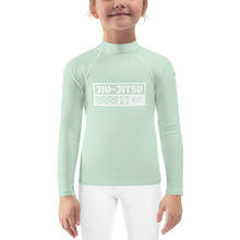 Kid's Girls Long Sleeve BJJ Rash Guard Jiu-Jitsu 011 - Surf Crest Exclusive Girls Jiu-Jitsu Kids Long Sleeve Rash Guard