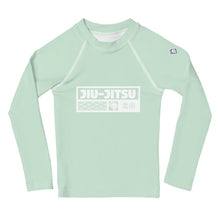 Kid's Girls Long Sleeve BJJ Rash Guard Jiu-Jitsu 011 - Surf Crest Exclusive Girls Jiu-Jitsu Kids Long Sleeve Rash Guard