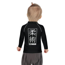 Kid's Girls Long Sleeve BJJ Rash Guard Jiu-Jitsu 015 - Noir Exclusive Girls Jiu-Jitsu Kids Long Sleeve Rash Guard